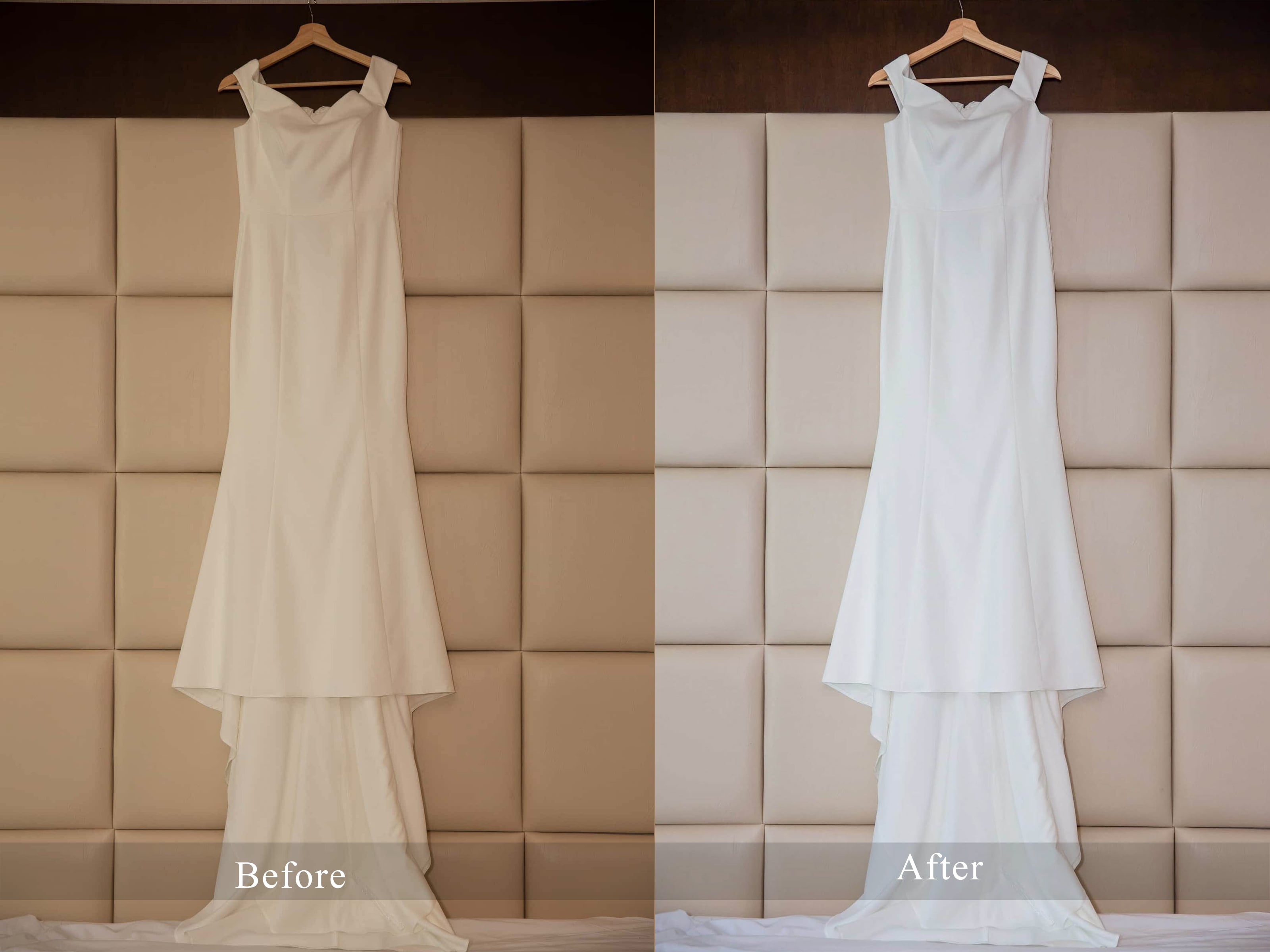 Professional Color Correction before and after example by Photographer's Edit Studio